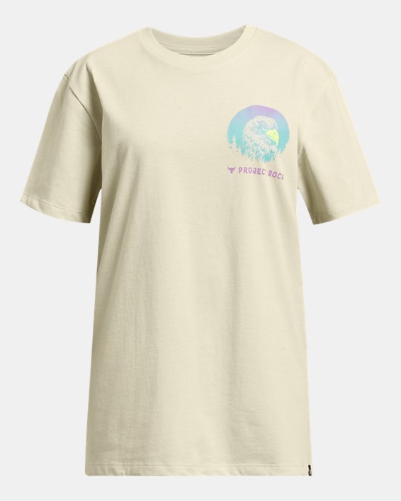 Girls' Project Rock Balance Campus T-Shirt in Brown image number 0